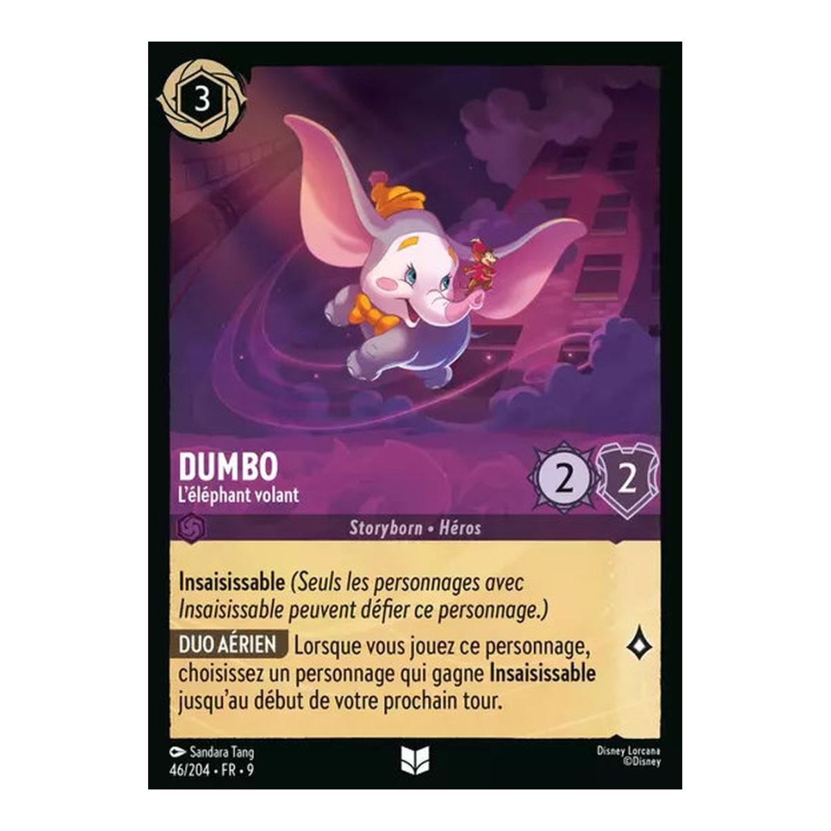 Dumbo, The Flying Elephant - 46/204 - FAB - Fabulous - Brilliant - Premium - French