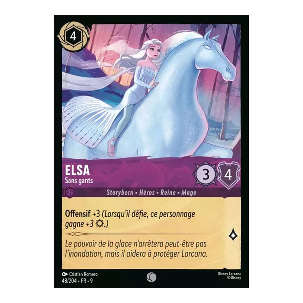 Elsa, Without Gloves - 48/204 - FAB - Fabulous - Common - French