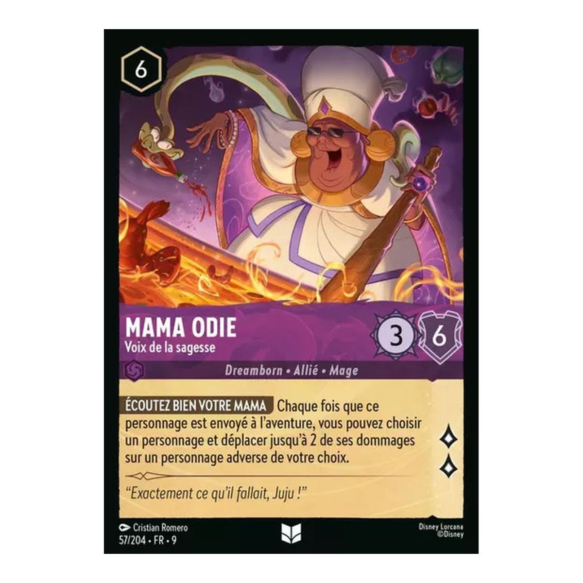 Mama Odie, Voice of Wisdom - 57/204 - FAB - Fabulous - Brilliant - Premium - French