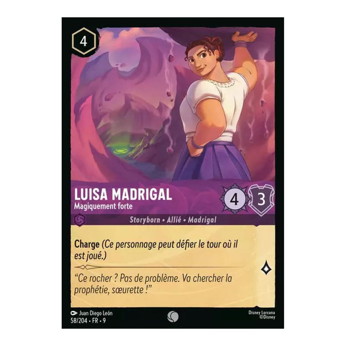 Luisa Madrigal, Magically Strong - 58/204 - FAB - Fabulous - Common - French
