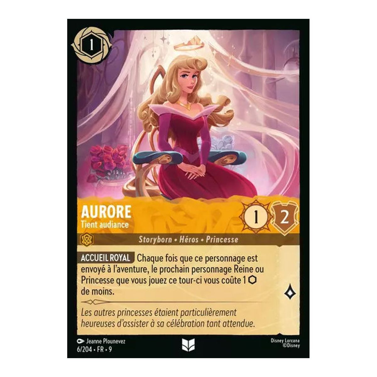 Aurore, Holds Audience - 6/204 - FAB - Fabulous - Brilliant - Premium - French