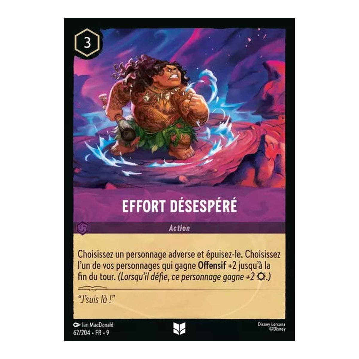 Desperate Effort - 62/204 - FAB - Fabulous - Brilliant - Premium - French