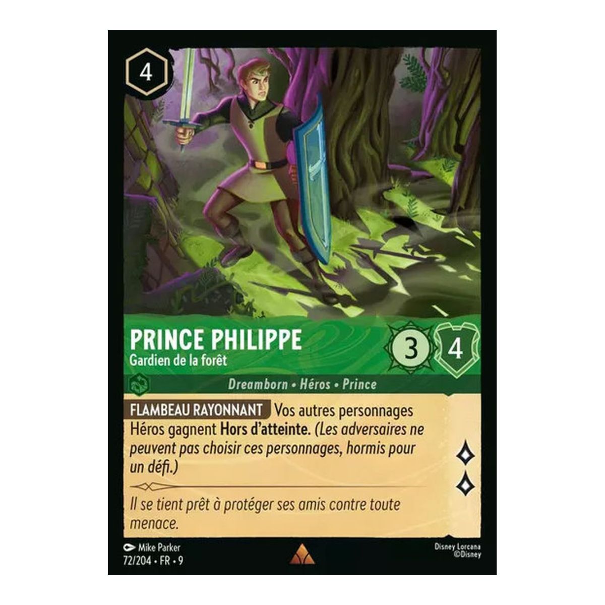 Prince Philip, Guardian of the Forest - 72/204 - FAB - Fabulous - Brilliant - Premium - French