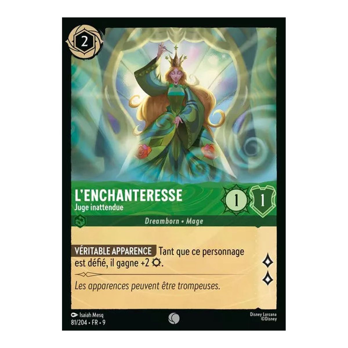 The Enchantress, Unexpected Judge - 81/204 - FAB - Fabulous - Brilliant - Premium - French