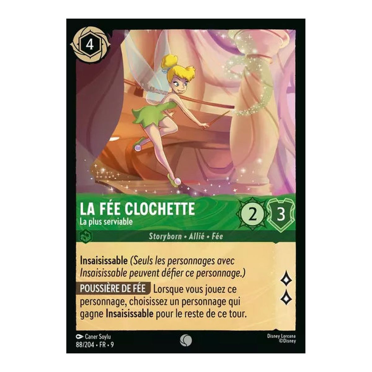 Tinker Bell, The Helpful One - 88/204 - FAB - Fabulous - Brilliant - Premium - French