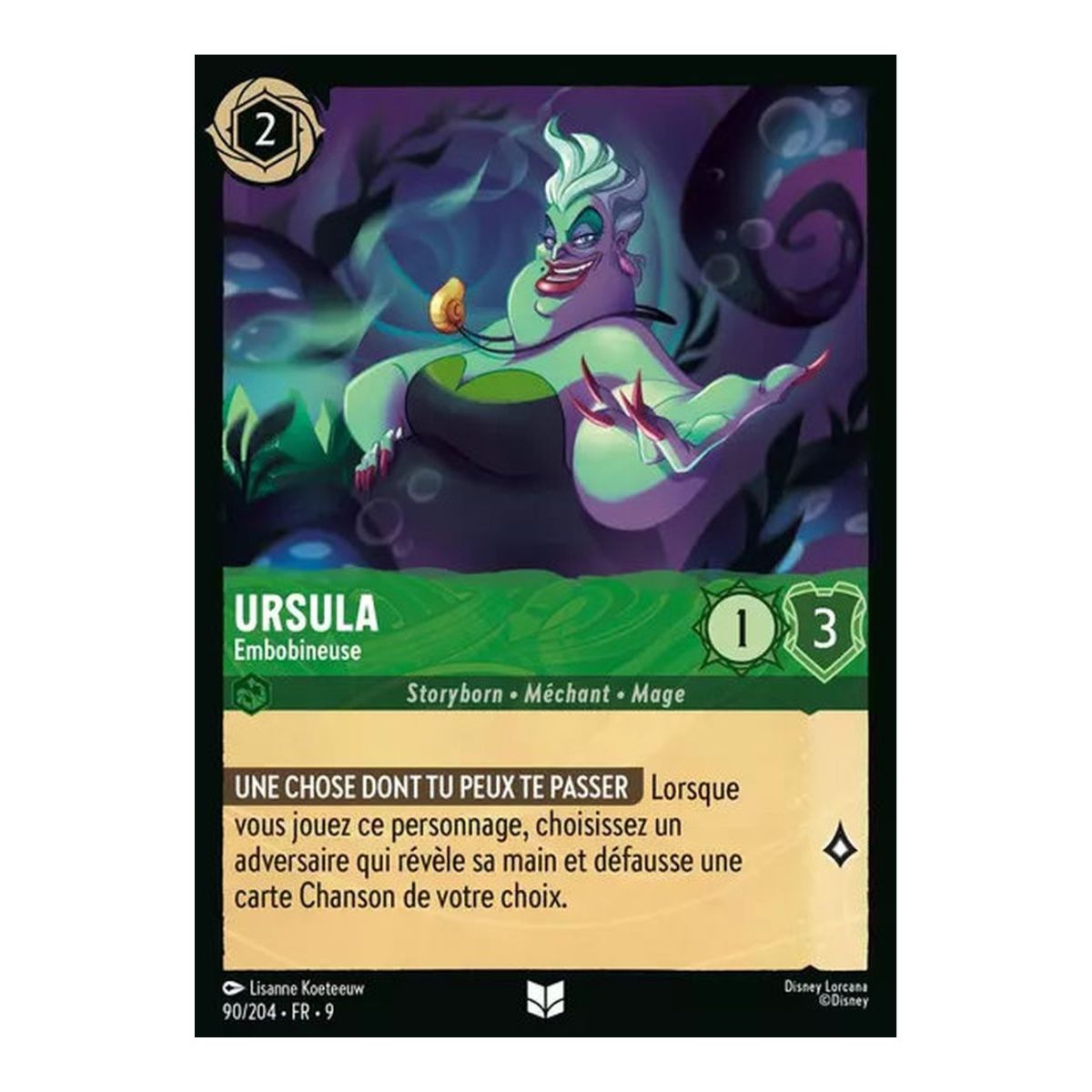 Ursula, the Enchantress - 90/204 - FAB - Fabulous - Brilliant - Premium - French