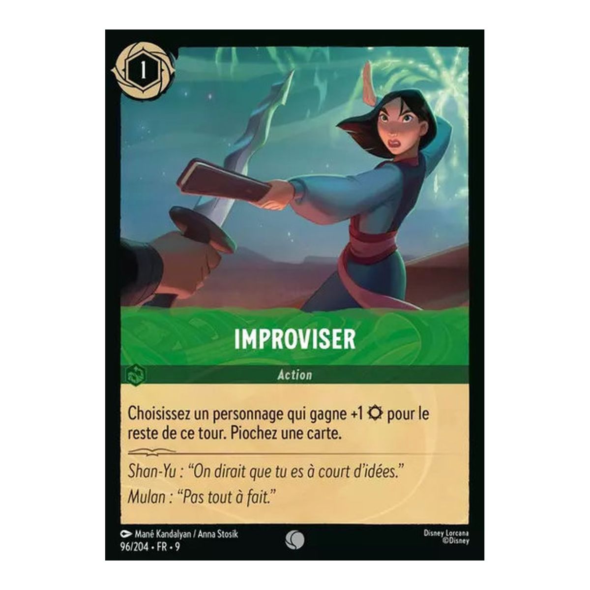 Improvising - 96/204 - FAB - Fabulous - Brilliant - Premium - French