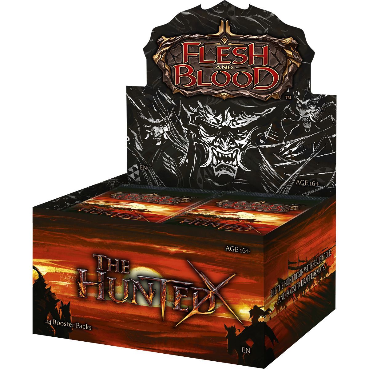 FAB - Box of 24 Boosters - The Hunted - Flesh & Blood - EN