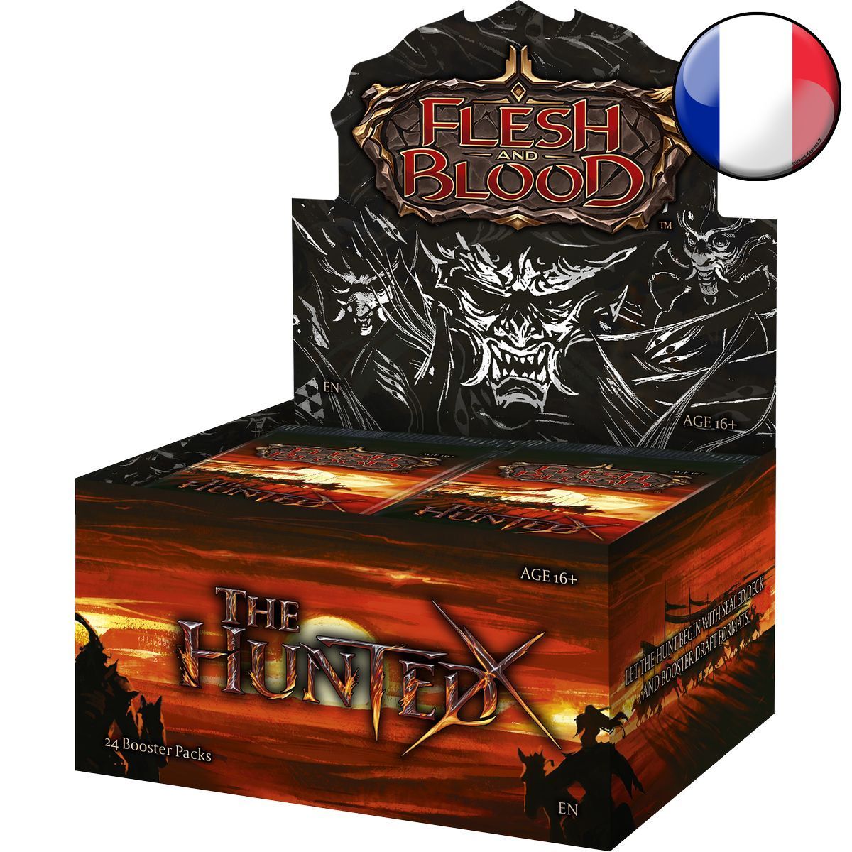 Item FAB - Box of 24 Boosters - The Hunted - Flesh & Blood - FR