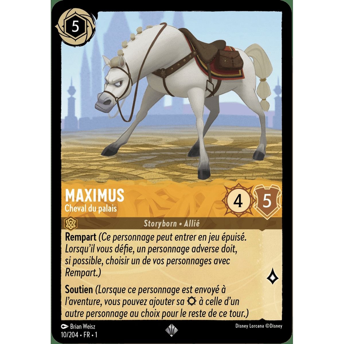 Maximus, Horse of the Palace - 10/204 - FC - First Chapter - Super Rare - French