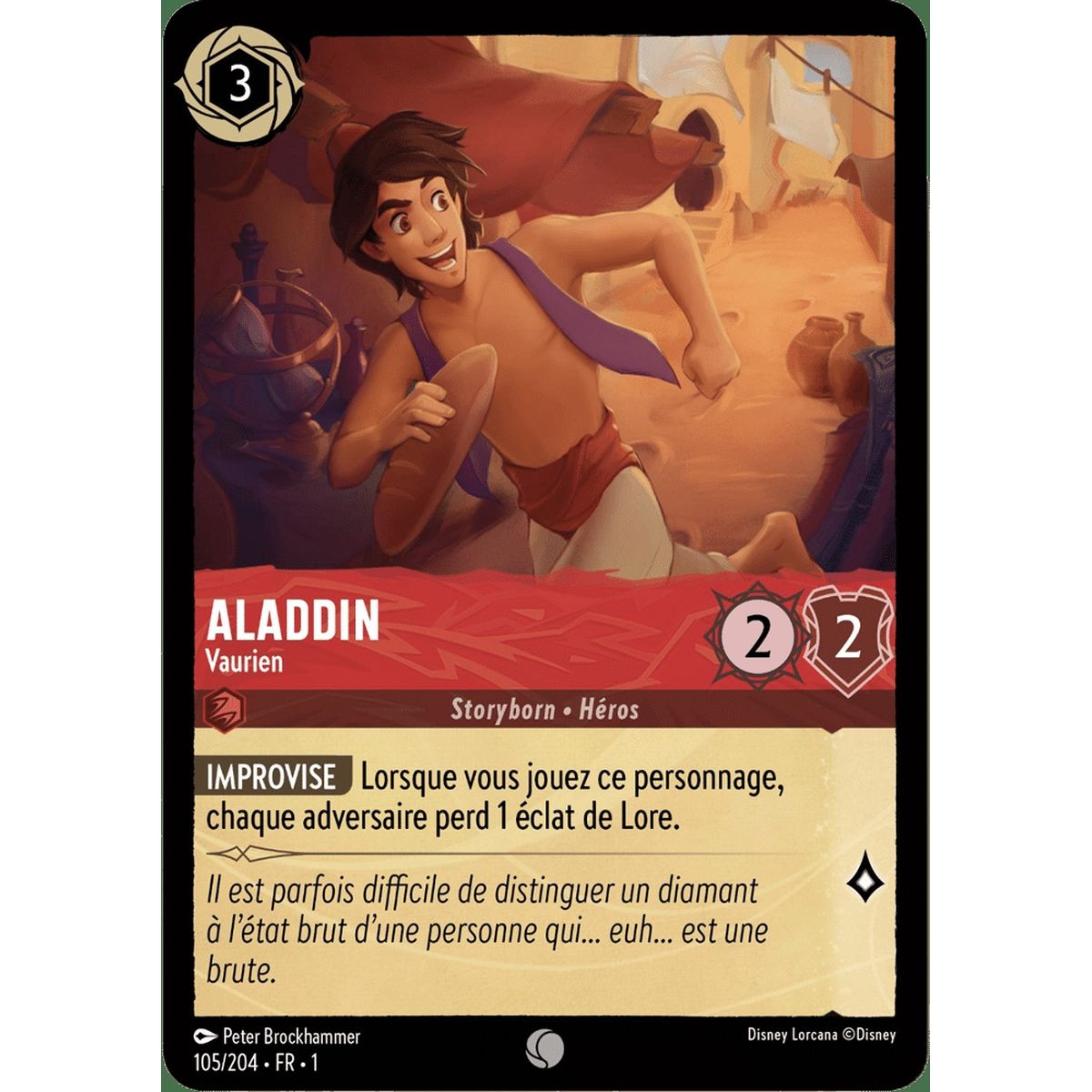 Aladdin, Vaurien - 105/204 - FC - First Chapter - Commune - French