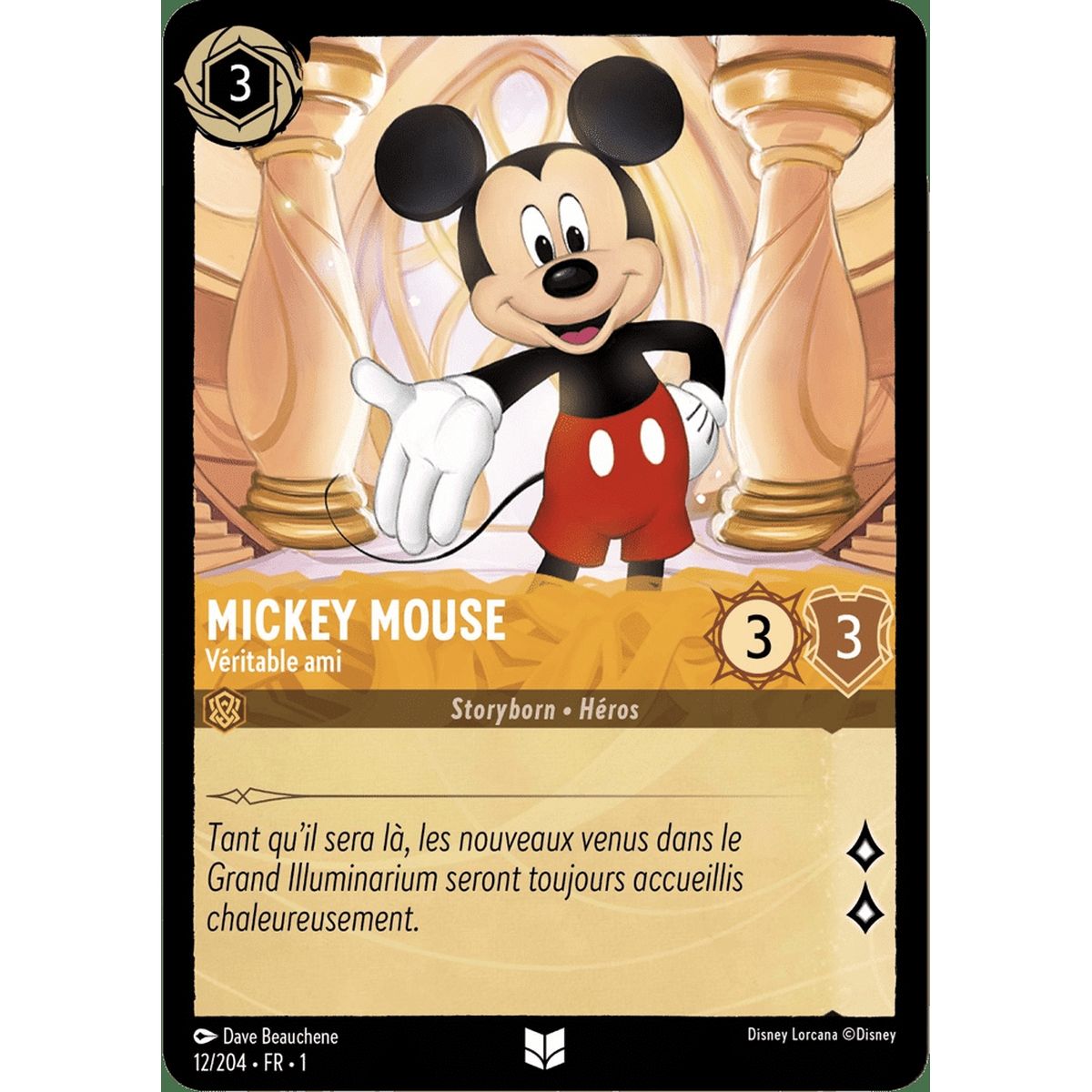 Mickey Mouse, True Friend - 12/204 - FC - First Chapter - Uncommon - French