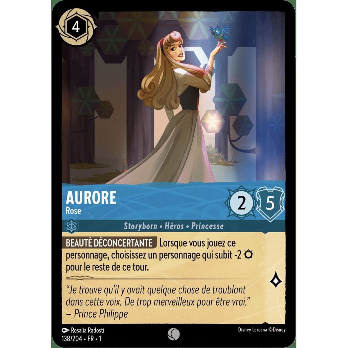 Aurore, Rose - 138/204 - FC - First Chapter - Brillante - Premium - French