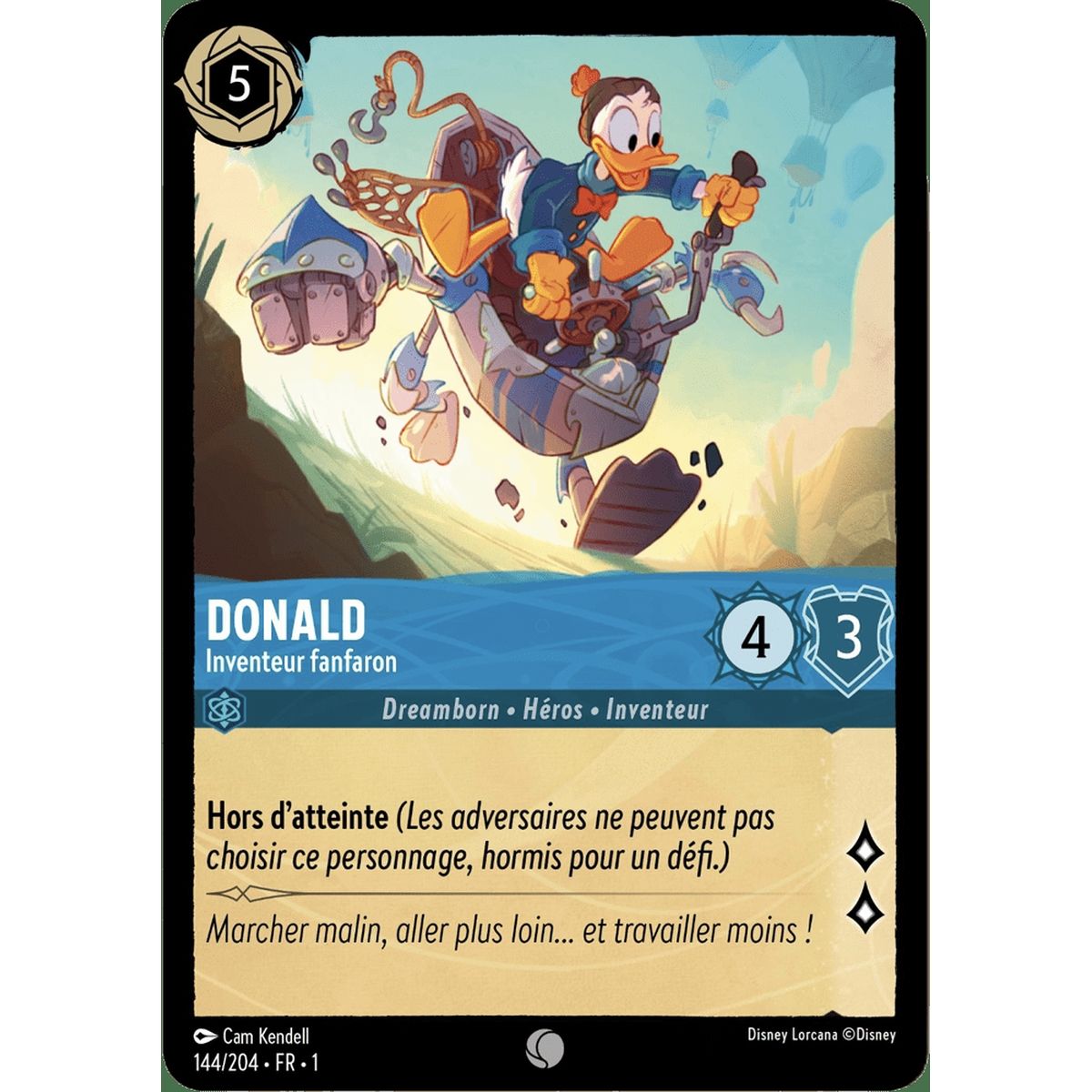 Donald, Bragging Inventor - 144/204 - FC - First Chapter - Commune - French