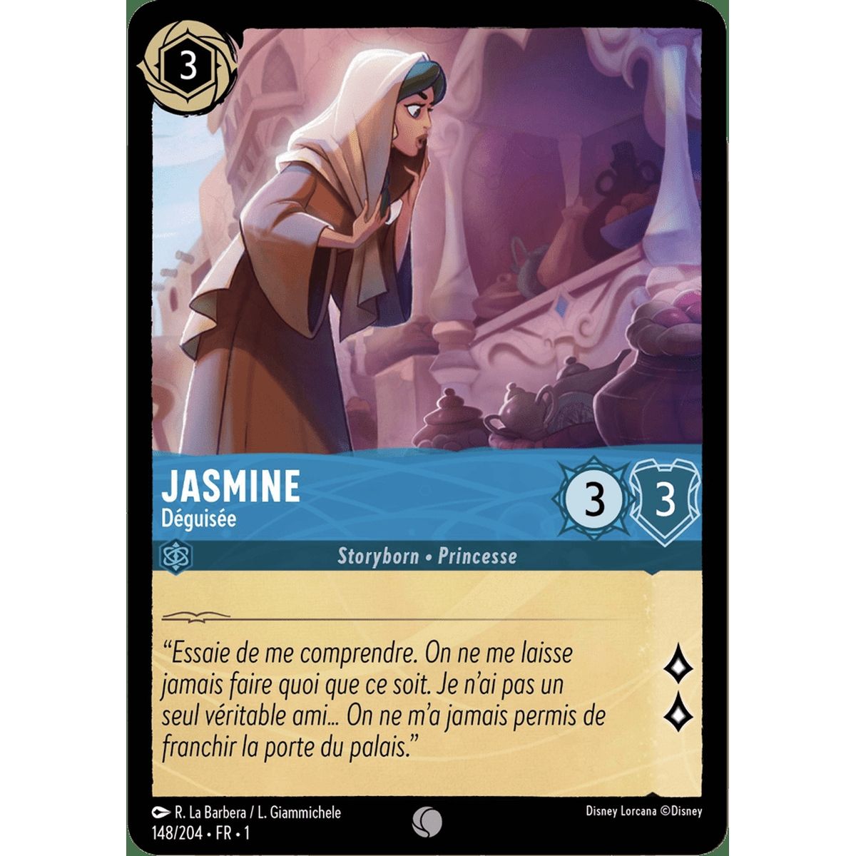 Jasmine, Disguised - 148/204 - FC - First Chapter - Brilliant - Premium - French