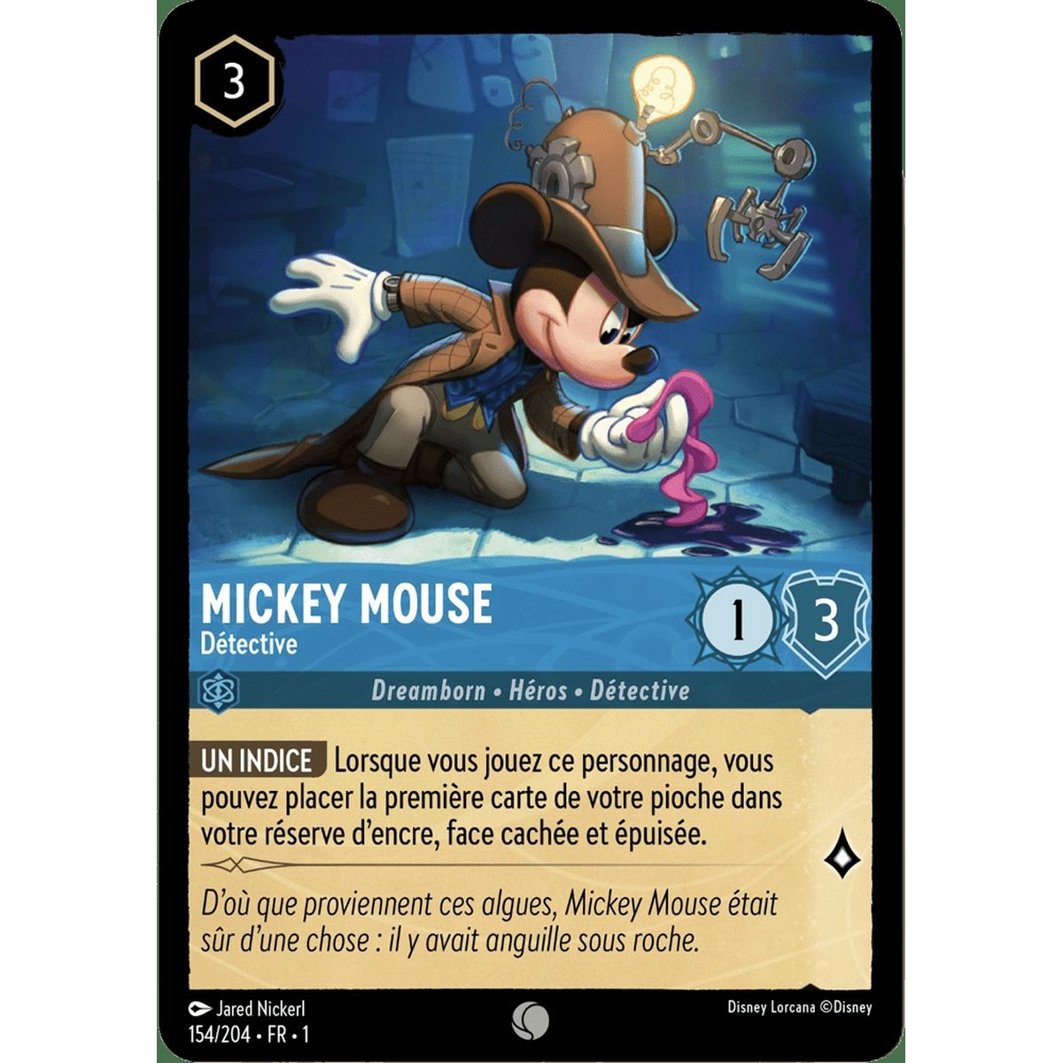 Mickey Mouse, Detective - 154/204 - FC - First Chapter - Commune - French