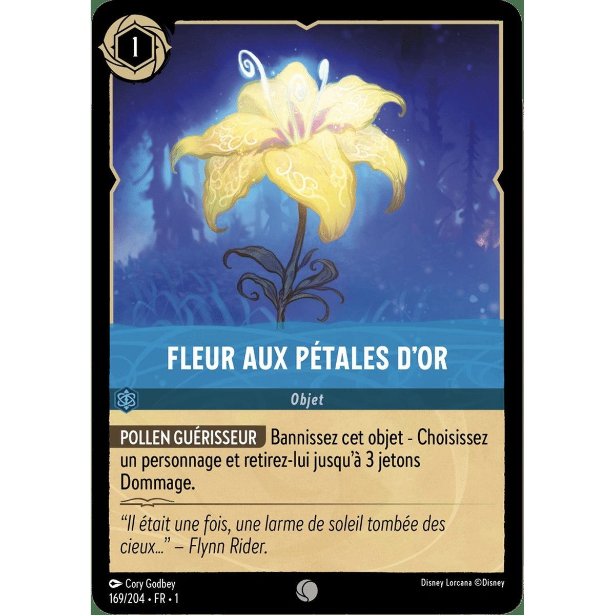 Flower with golden petals - 169/204 - FC - First Chapter - Brilliant - Premium - French