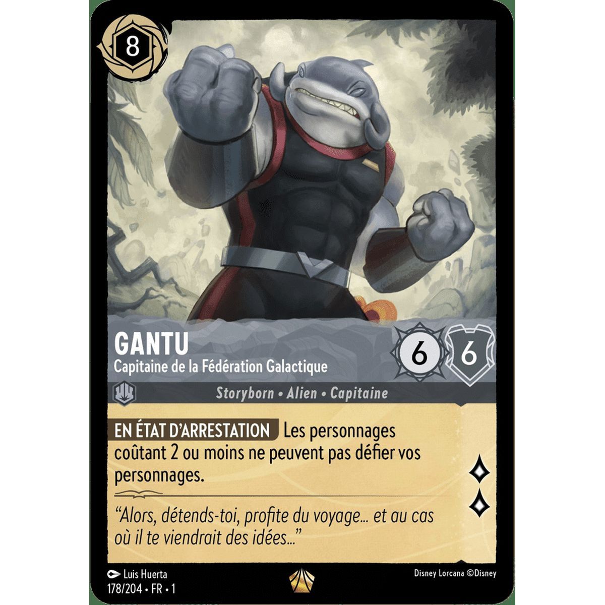 Gantu, Captain of the Galactic Federation - 178/204 - FC - First Chapter - Brilliant - Premium - French