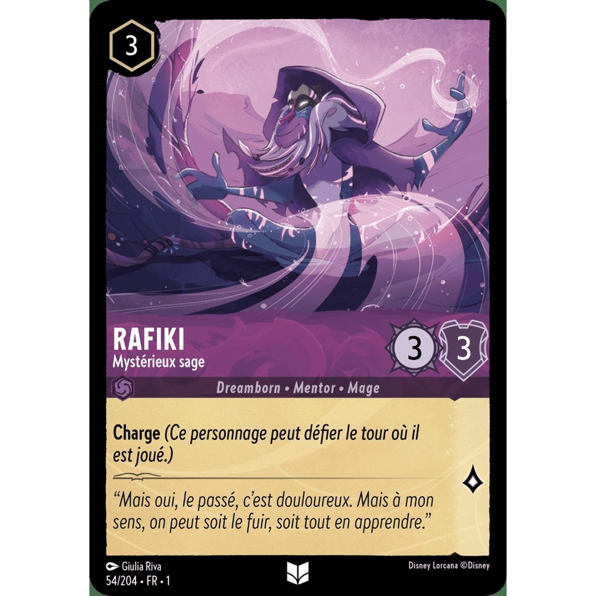 Rafiki, Mysterious Sage - 54/204 - FC - First Chapter - Brilliant - Premium - French