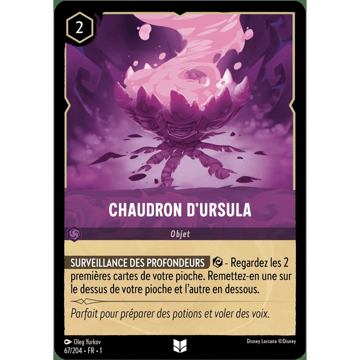 Item Ursula's Cauldron - 67/204 - FC - First Chapter - Uncommon - French