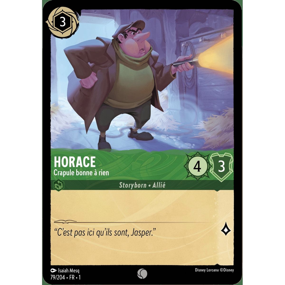 Horace, Good-for-nothing Scoundrel - 79/204 - FC - First Chapter - Brilliant - Premium - French