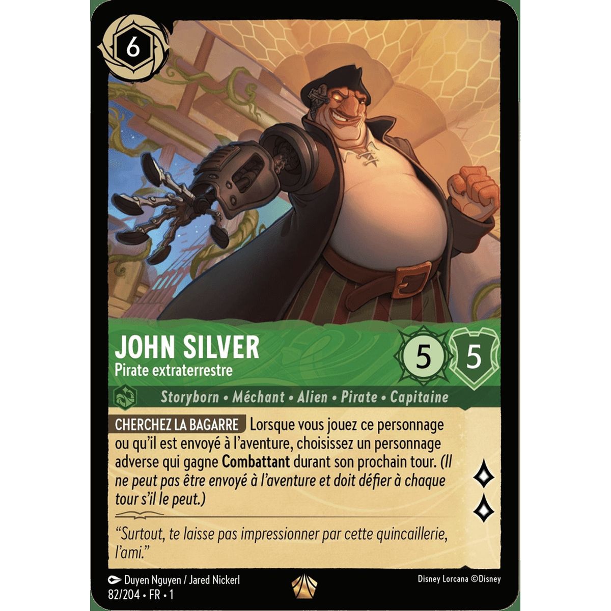 John Silver, Extraterrestrial Pirate - 82/204 - FC - First Chapter - Legendary - French