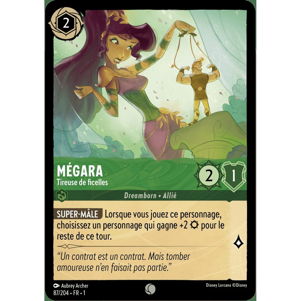 Megara, String Puller - 87/204 - FC - First Chapter - Brilliant - Premium - French