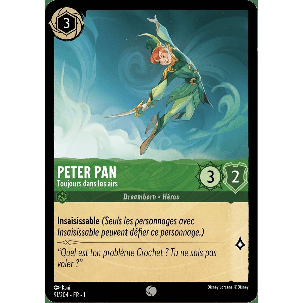 Peter Pan, Still in the Air - 91/204 - FC - First Chapter - Brillante - Premium - French