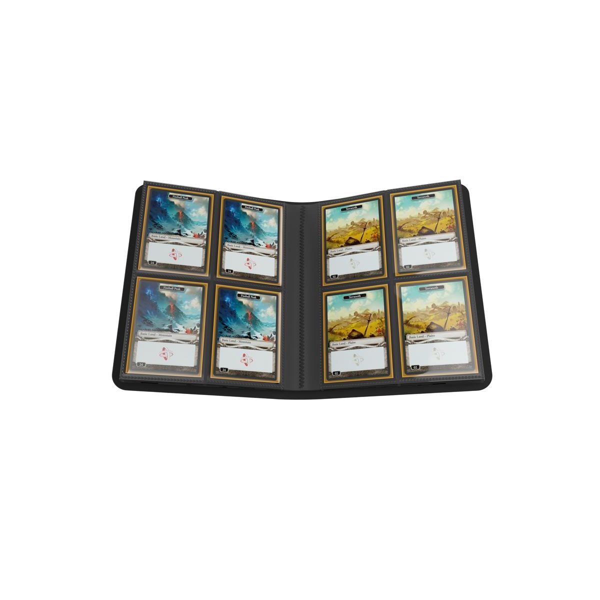 Gamegenic: Album 8 Pocket 160 Cards SL Black