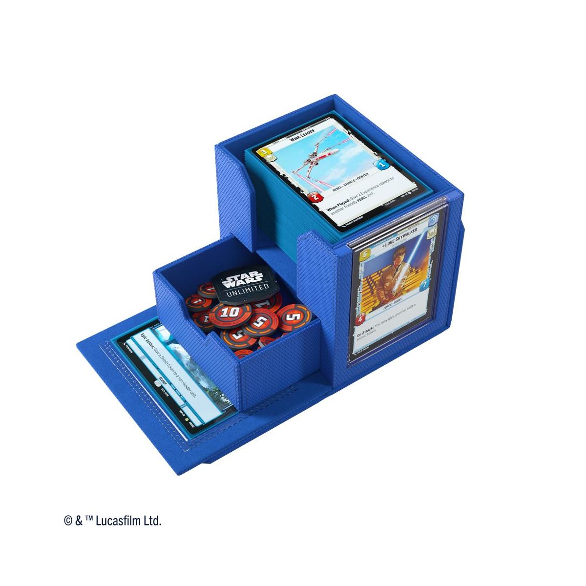 Gamegenic - Deck Box - Deck Pod - Star Wars: Unlimited - Blue
