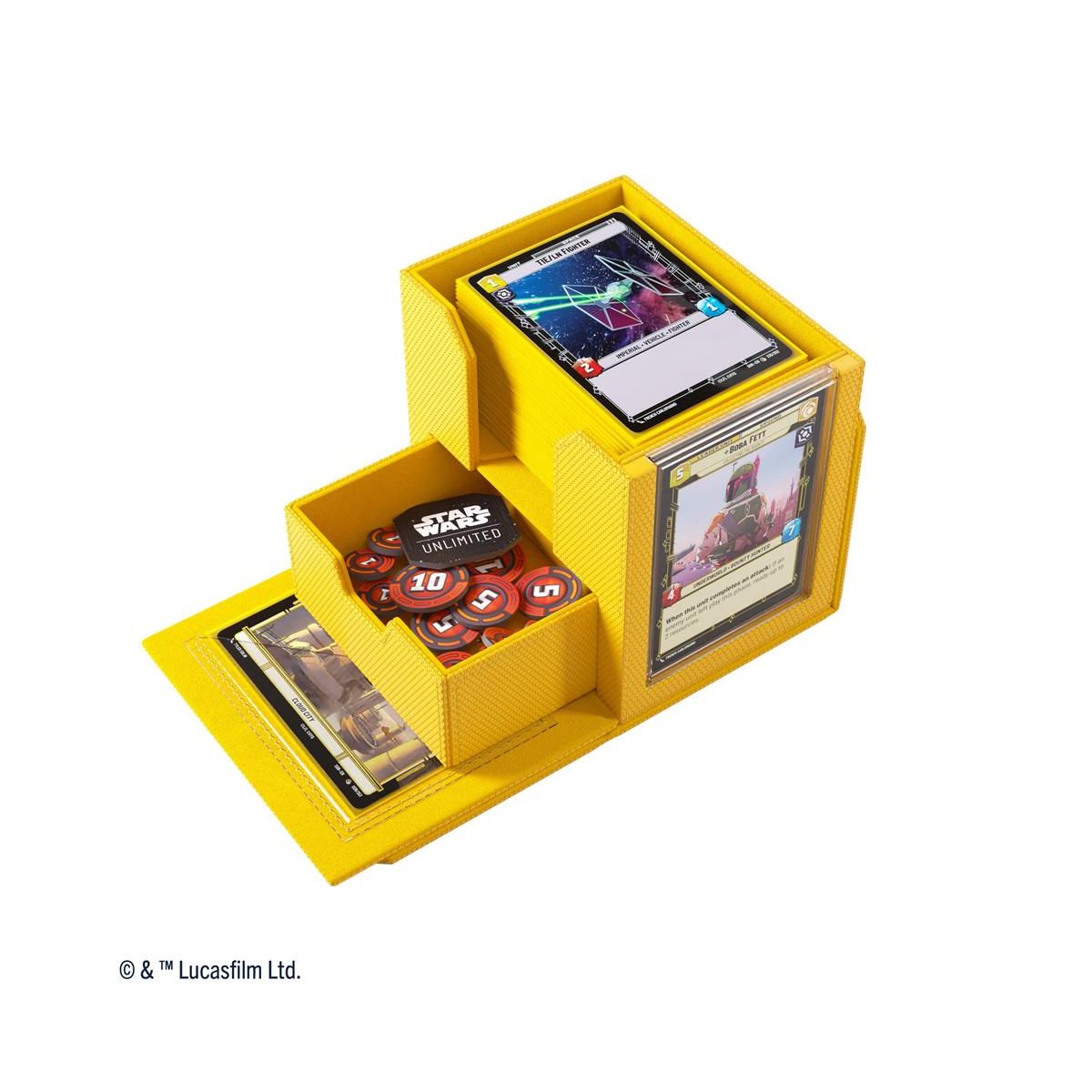 Gamegenic - Deck Box - Deck Pod - Star Wars: Unlimited - Yellow