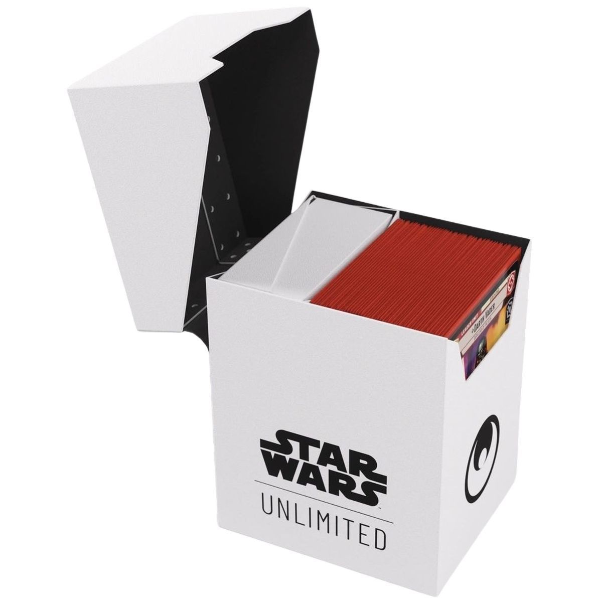 Gamegenic - Deck Box - Soft Crate - Star Wars: Unlimited - White / Black