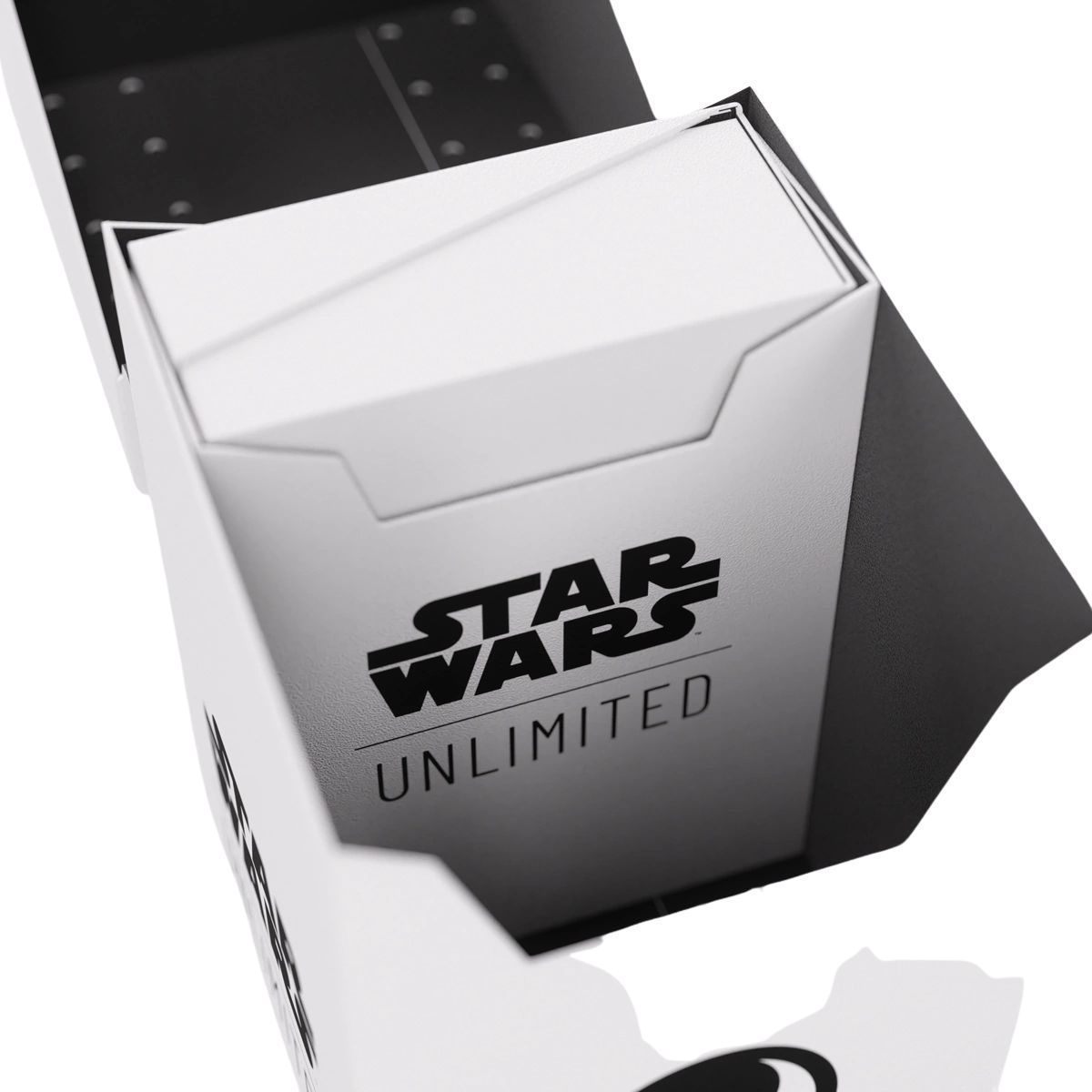 Gamegenic - Deck Box - Soft Crate - Star Wars: Unlimited - White / Black