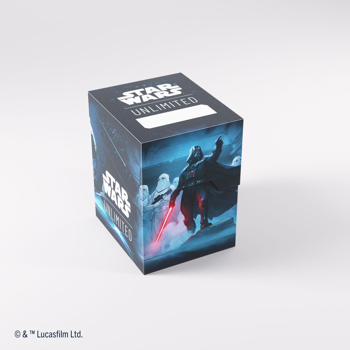 Gamegenic - Deck Box - Soft Crate - Star Wars: Unlimited - Darth Vader