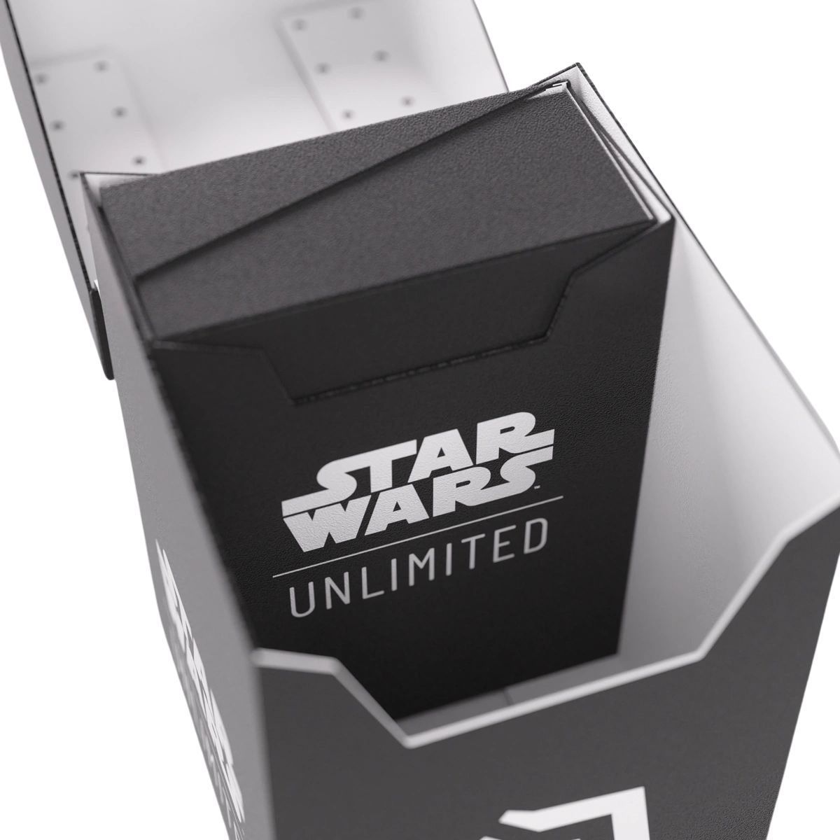 Gamegenic - Deck Box - Soft Crate - Star Wars: Unlimited - Black / White