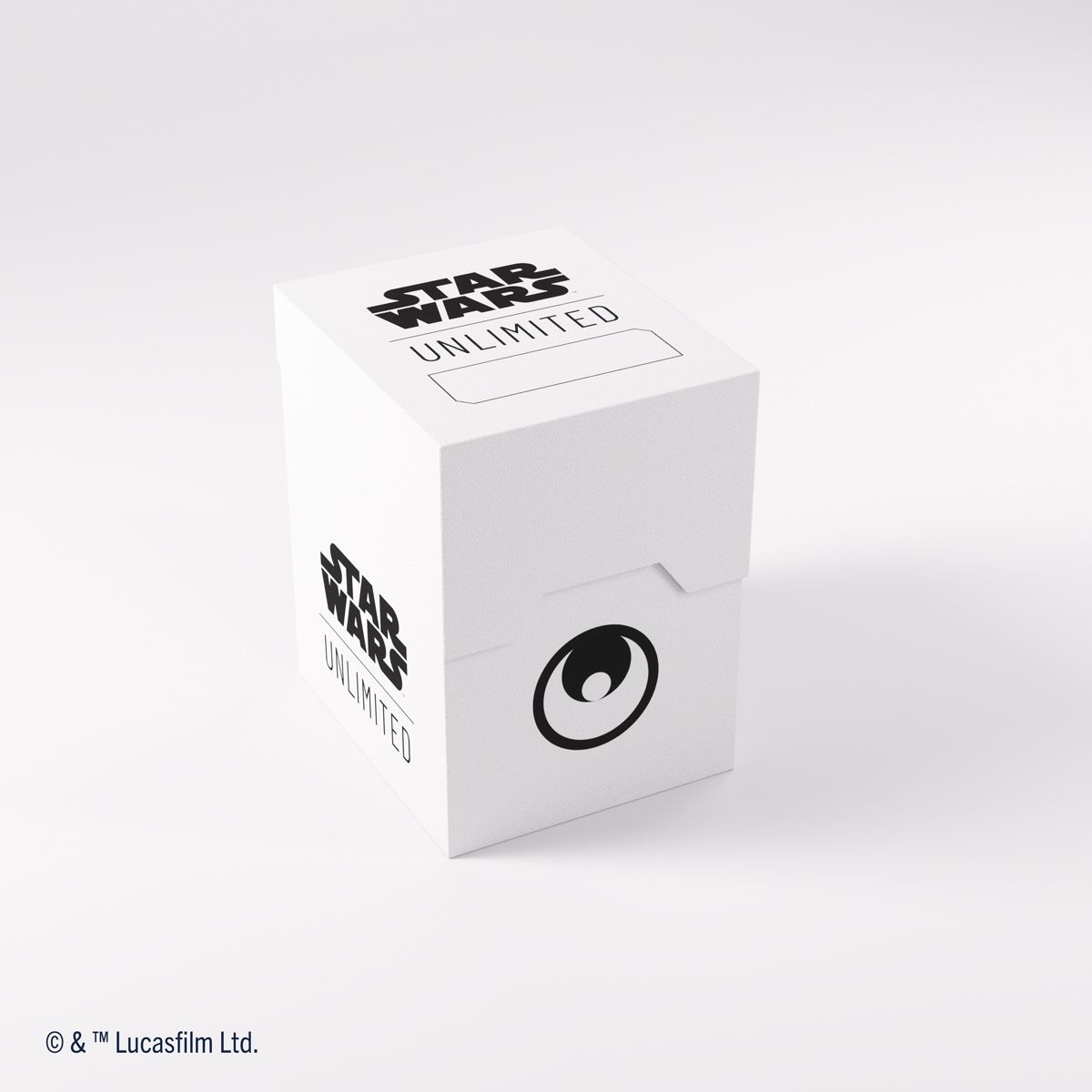 Gamegenic - Deck Box - Soft Crate - Star Wars: Unlimited - White / Black