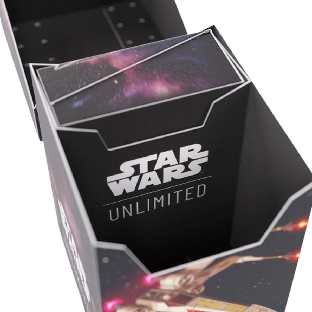 Gamegenic - Deck Box - Soft Crate - Star Wars: Unlimited - X-Wing / TIE Fighter