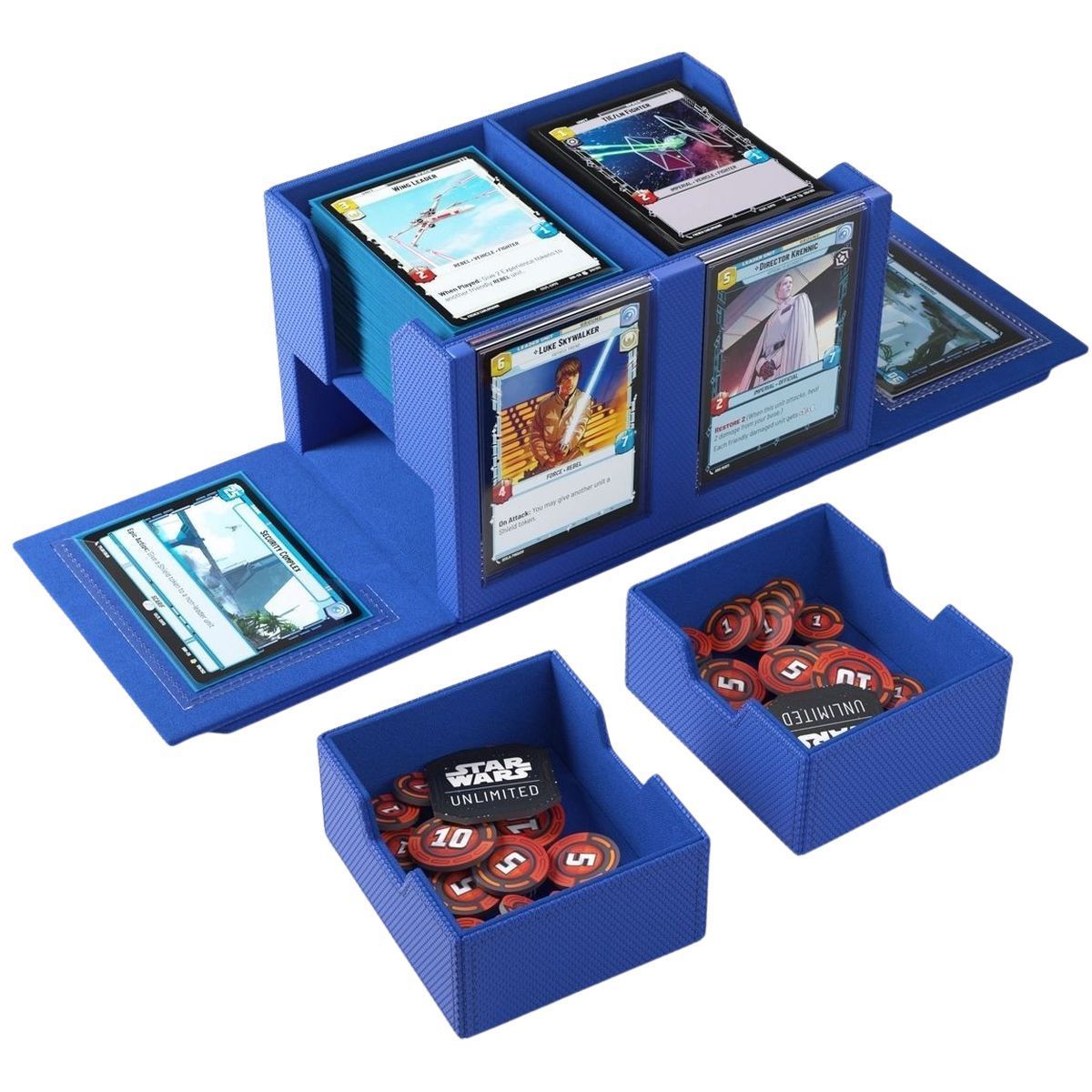 Gamegenic - Double Deck Pod - Star Wars: Unlimited - Blue