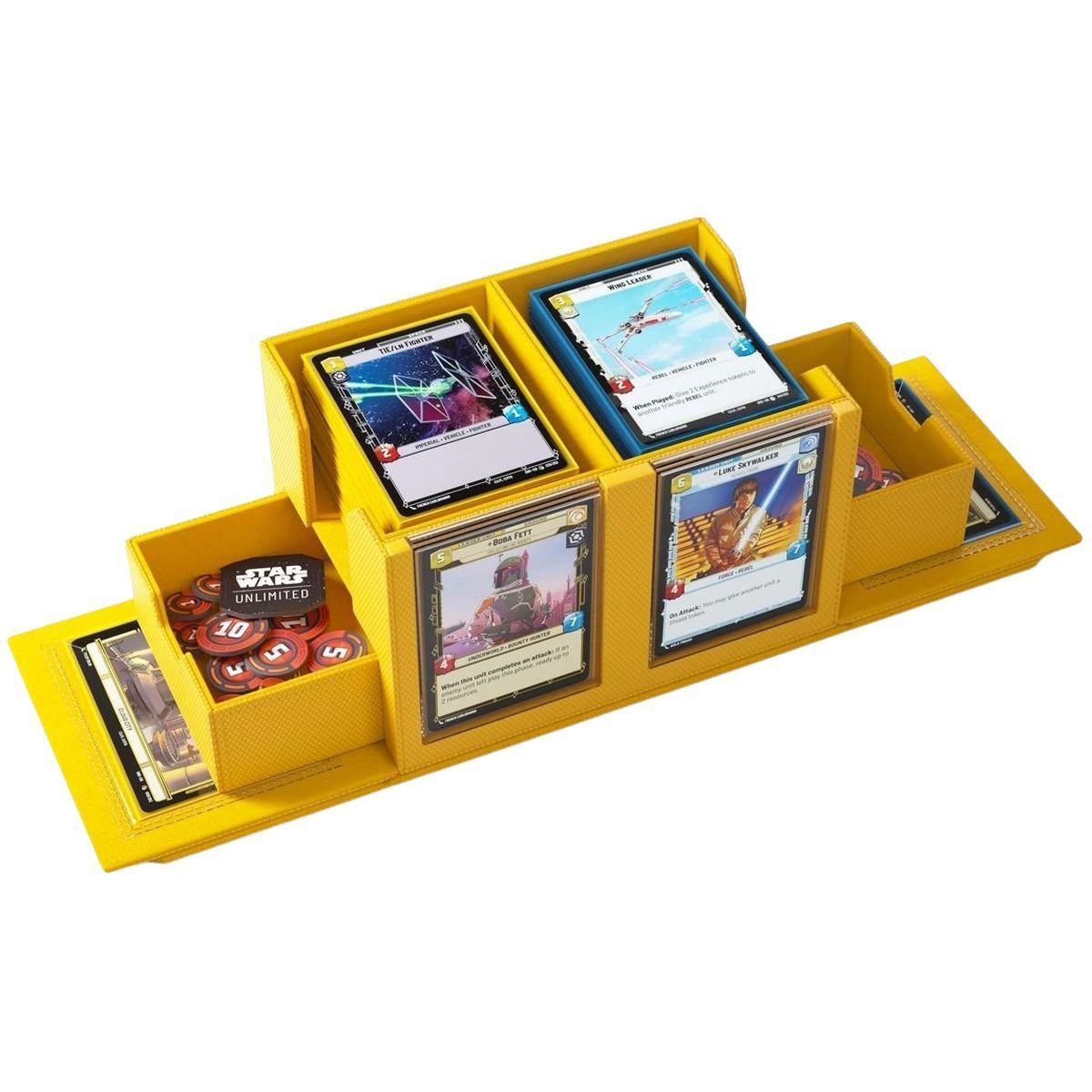 Gamegenic - Double Deck Pod - Star Wars: Unlimited - Yellow