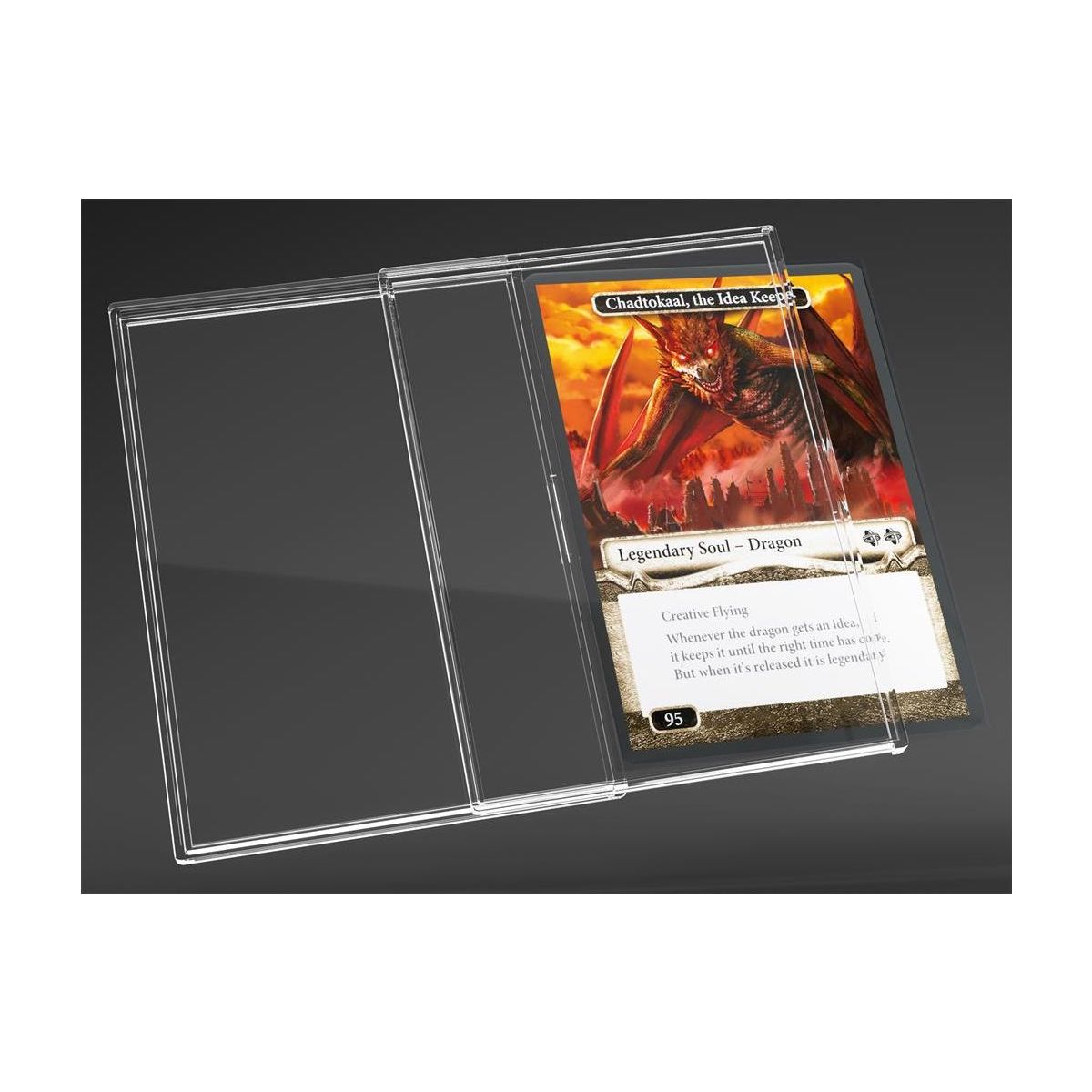 Gamegenic - Rigid Card Protector - Slide Card Case - Top Loader (1)