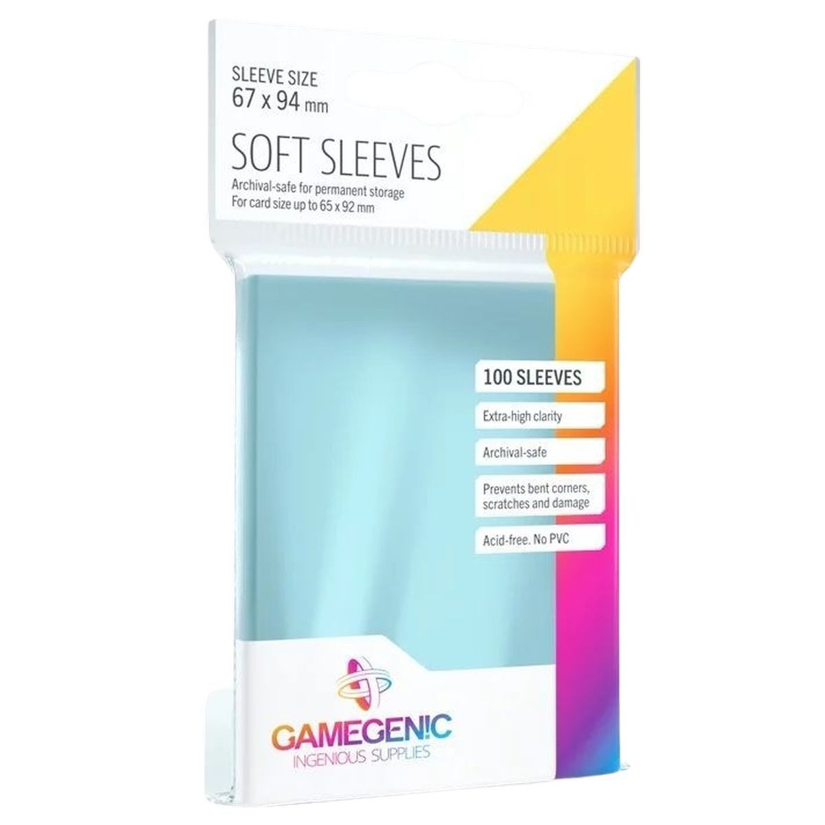 Item Gamegenic - Card Sleeves - Soft Sleeves - Flexible (100)