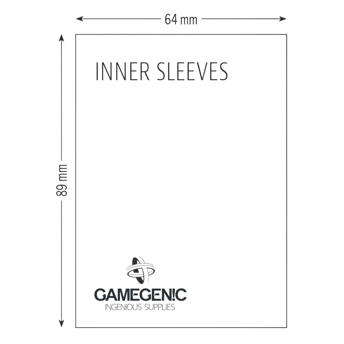 Gamegenic - Card Sleeves - Standard - Inner Sleeves (100)