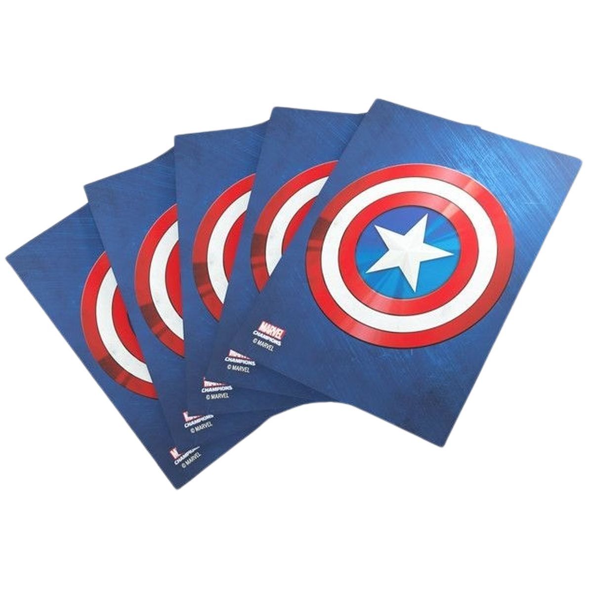 Gamegenic - Card Sleeves - Standard - Marvel Champions: Captain America (50)