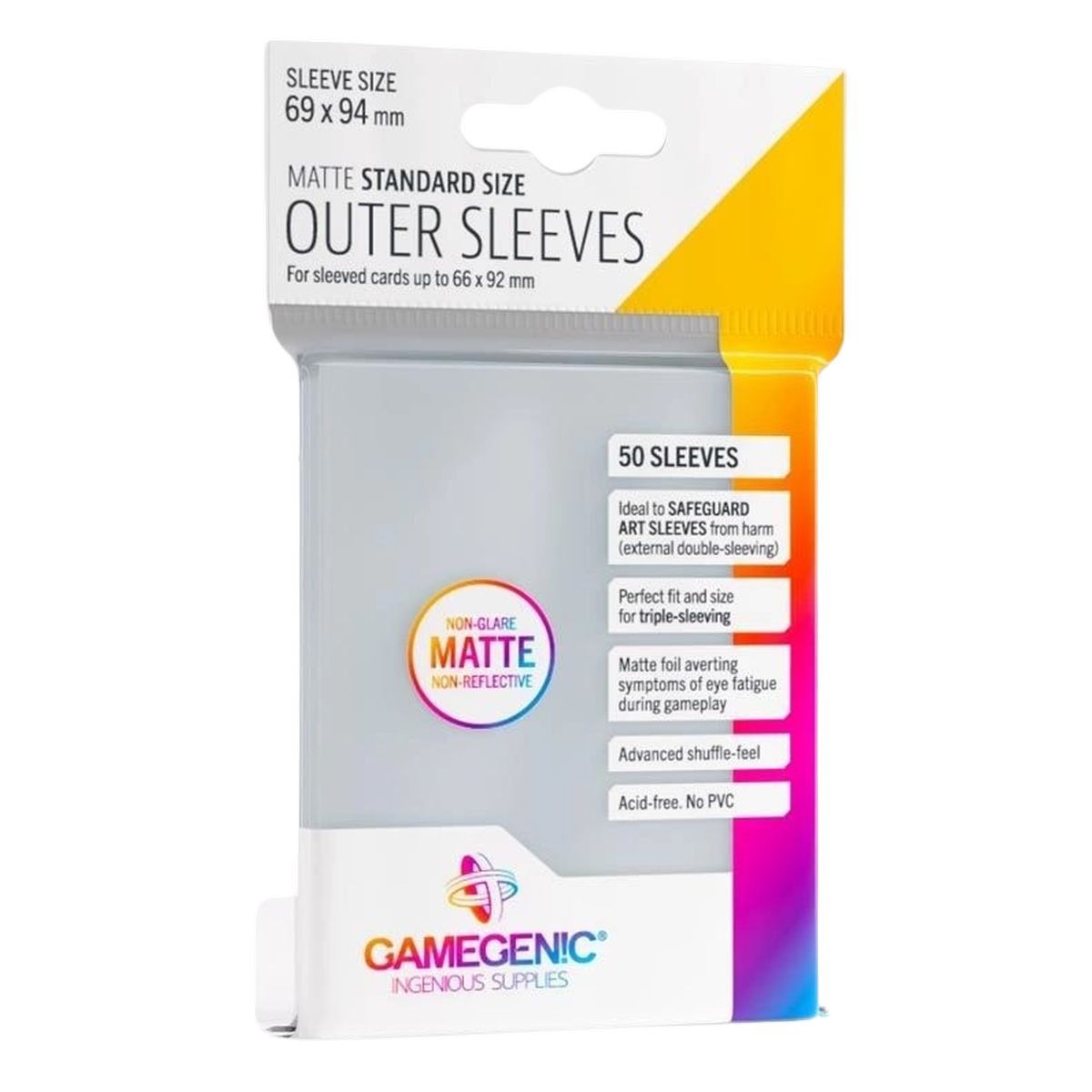 Item Gamegenic - Card Sleeves - Standard - Outer Sleeves Matte (50)