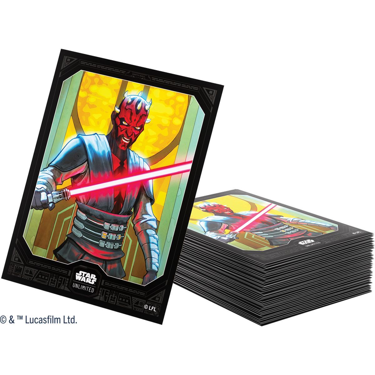 Gamegenic - Card Sleeves - Standard - Star Wars: Unlimited - Darth Maul (60)