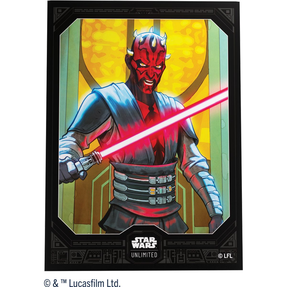 Gamegenic - Card Sleeves - Standard - Star Wars: Unlimited - Darth Maul (60)