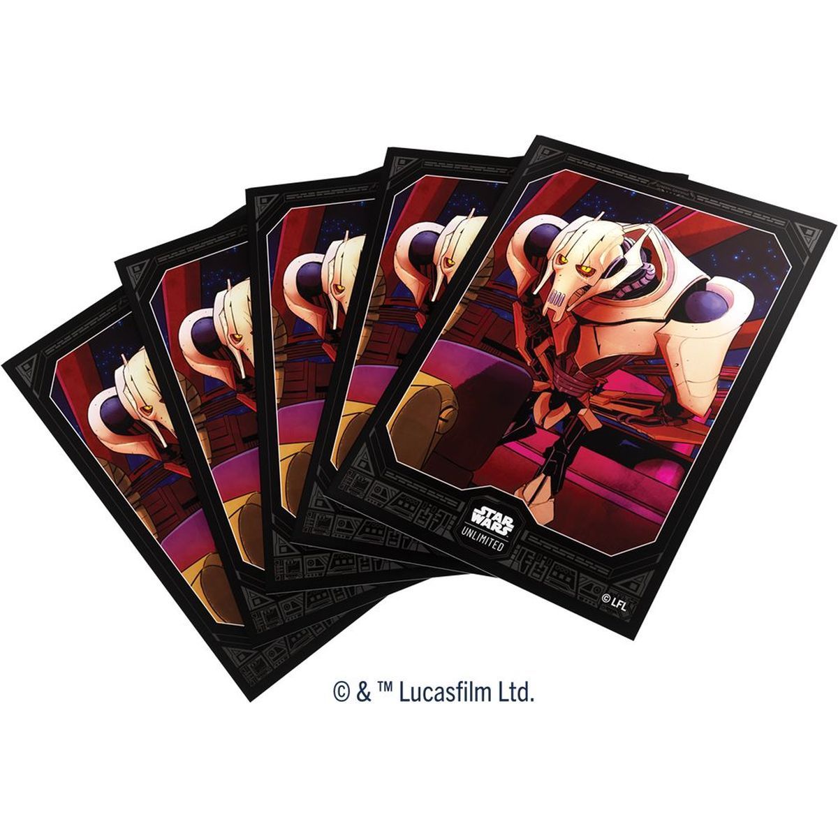Gamegenic - Card Sleeves - Standard - Star Wars: Unlimited - General Grievous (60)