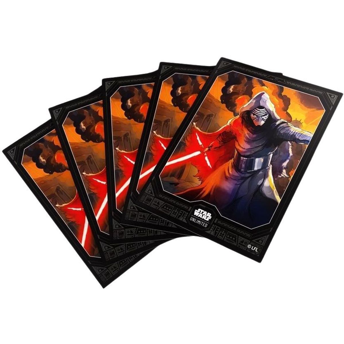 Gamegenic - Card Sleeves - Standard - Star Wars: Unlimited - Kylo Ren - FR (60)