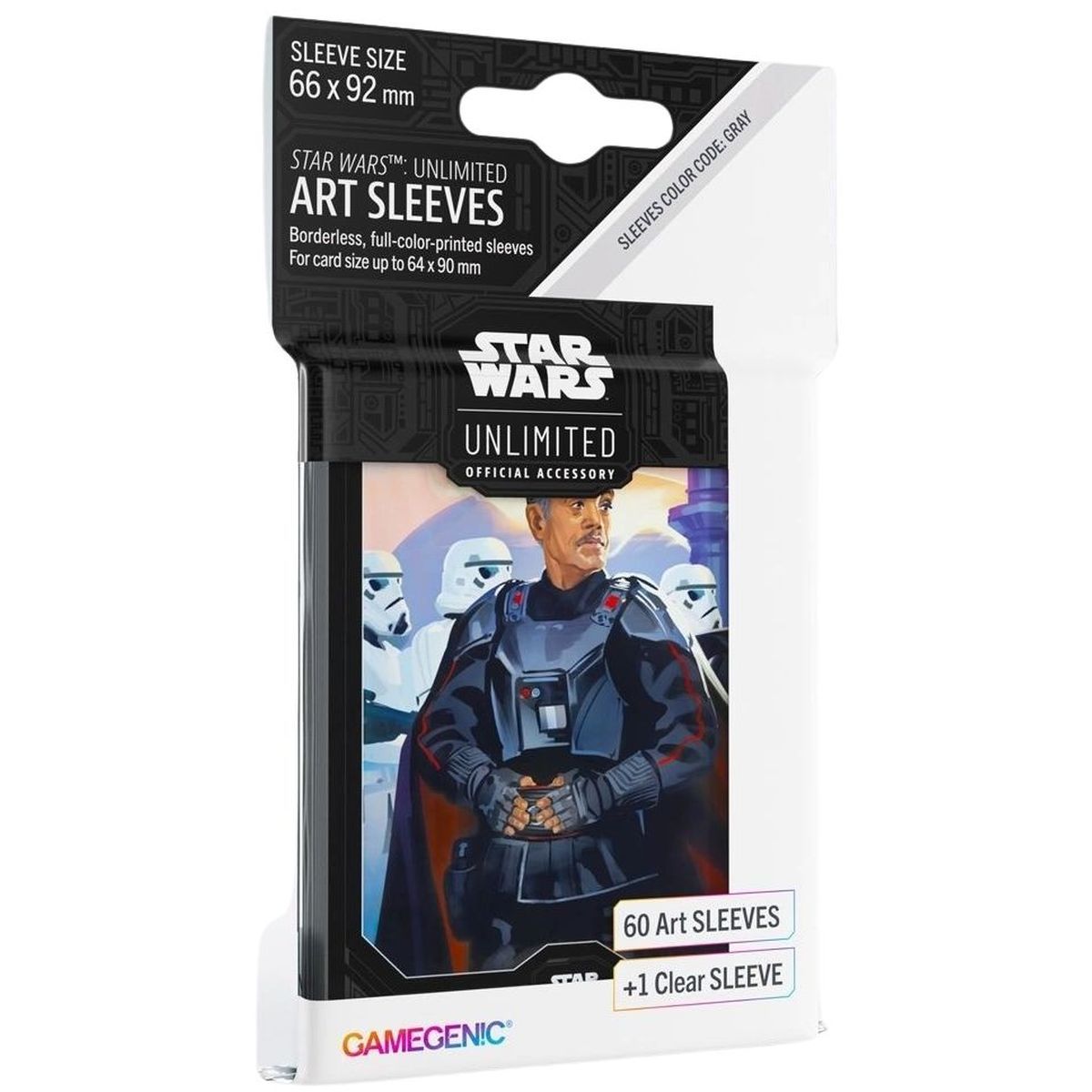 Gamegenic - Card Sleeves - Standard - Star Wars: Unlimited - Moff Gideon - FR (60)