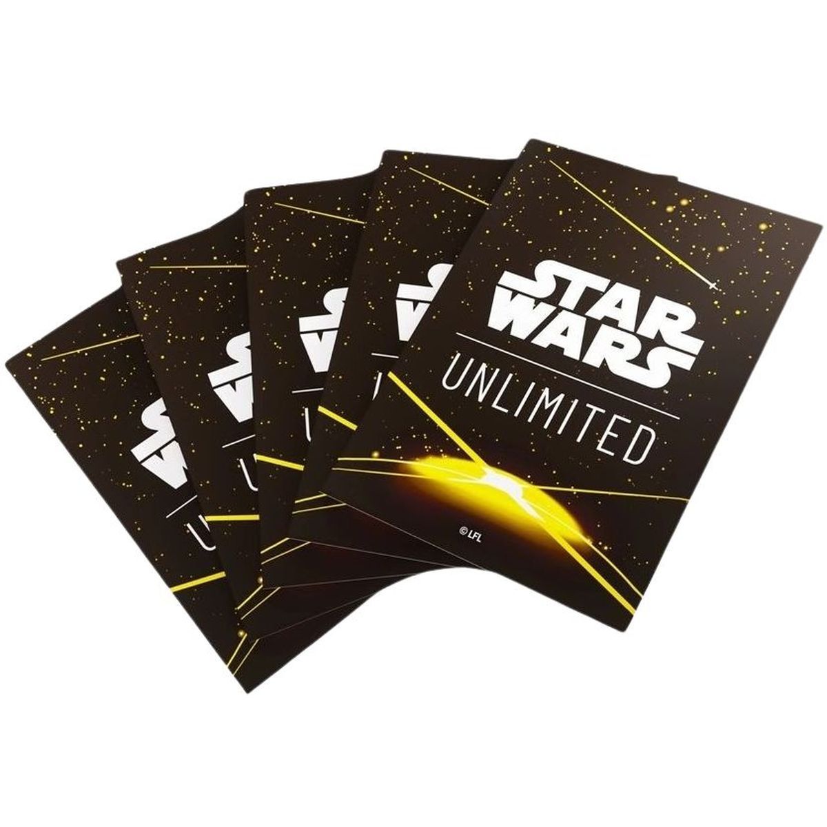 Gamegenic - Card Sleeves - Standard - Star Wars: Unlimited - Space Yellow - FR (60)